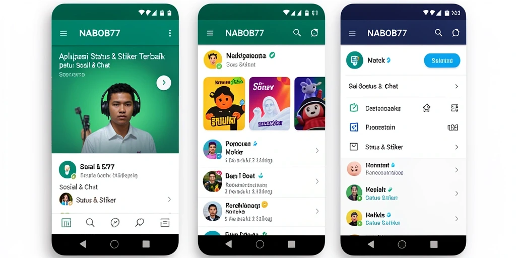 Tampilan antarmuka NABOB77 yang menarik dan user-friendly.