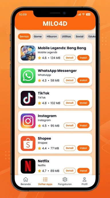 Temukan Aplikasi Populer | Katalog Lengkap milo4d