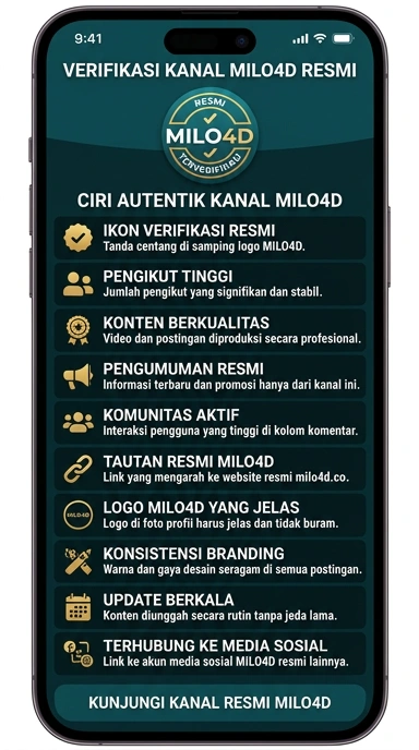 Kanal Resmi unduh APK milo4d untuk Android Indonesia